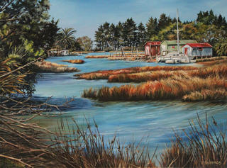 Catriona's Green Tree Road - Commission