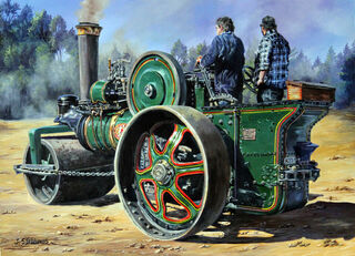 Steam Rolling - Printed to order